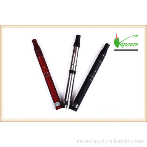 650mah Dry Herb E-cig With Lcd , Portable Ago Kit For Harsh Oil